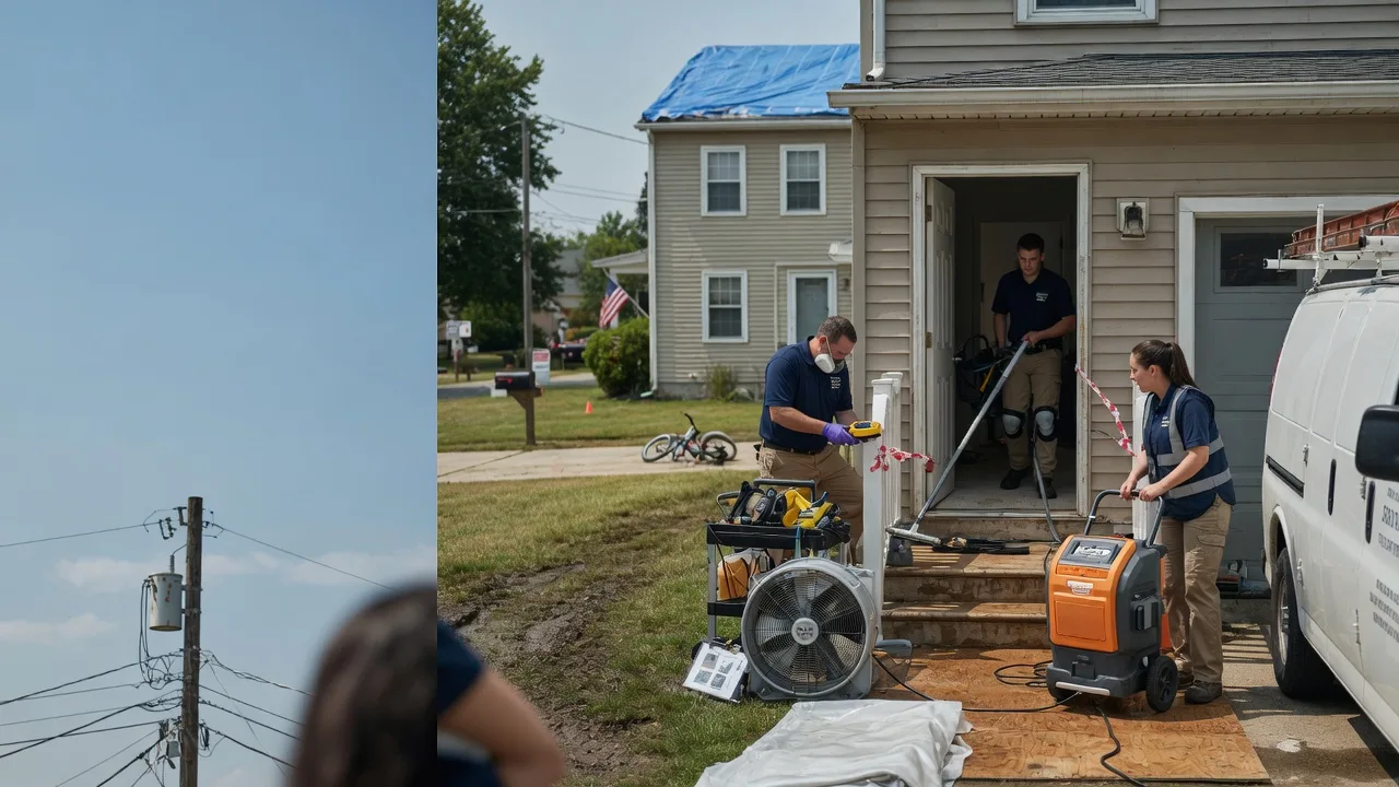 Water Damage Repair in New Tripoli, PA near me